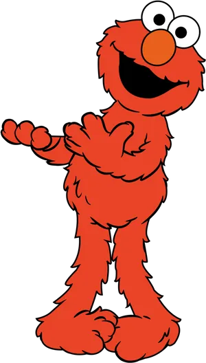 Elmo Character Illustration PNG image
