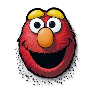 Elmo Face Icon For Apps Png Jvd PNG image