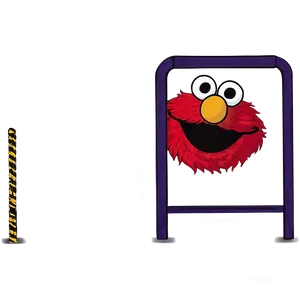 Elmo Face With A Big Smile Png 06212024 PNG image