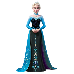 Elsa Coronation Dress Png Mmh37 PNG image