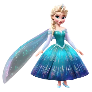 Elsa Coronation Dress Png Ovh PNG image