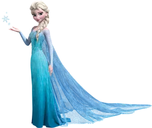 Elsa Creating Snowflake Frozen PNG image