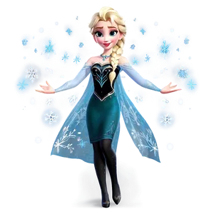 Elsa Holiday Celebration PNG Cxc PNG
