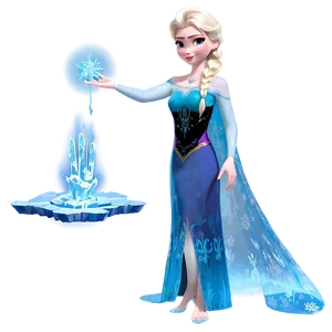 Elsa Ice Powers Png 05032024 PNG image