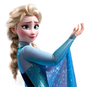 Elsa Let It Go Pose PNG Kjv PNG