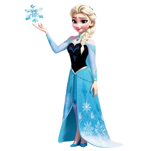Elsa Magical Snowflakes Path PNG Isl20 PNG