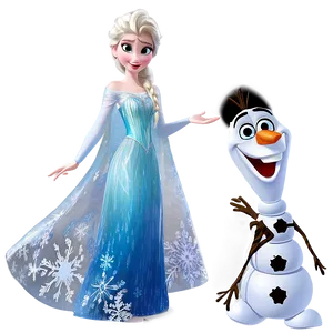 Elsa Olaf's Frozen Adventure Png Ljo PNG image
