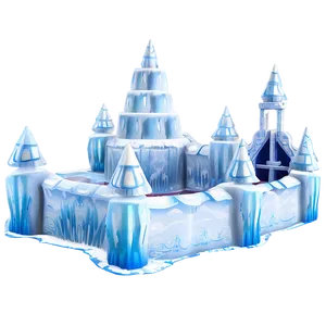 Elsa's Icy Fortress Frozen PNG Axf81 PNG
