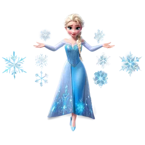 Elsa's Magical Snowflakes PNG Jkq PNG
