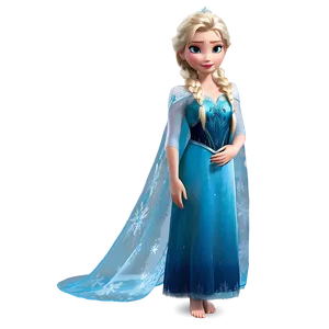 Elsa Snow Queen Costume Png 95 PNG image