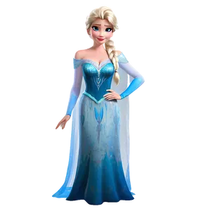 Elsa Snow Queen Costume Png Pio PNG image