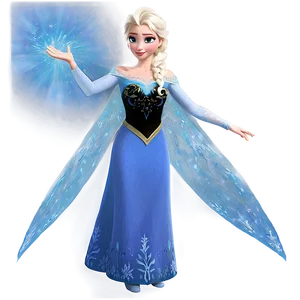 Elsa Winter Magic Aura Png 05212024 PNG image