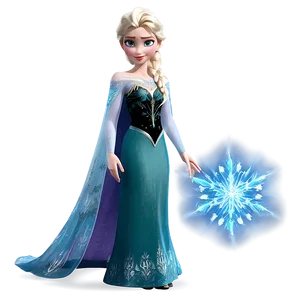 Elsa Winter Magic Aura Png 05212024 PNG image