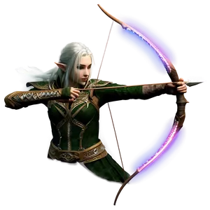 Elven Rogue Archer PNG Cpw