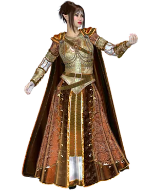 Elven Warrior Fantasy Art