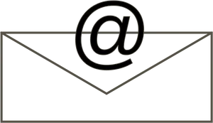 Email Envelope At Symbol Logo PNG image