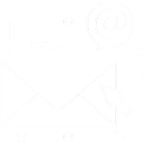 Email Icon White Background PNG