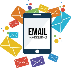 Email Marketing Concept Illustration PNG image