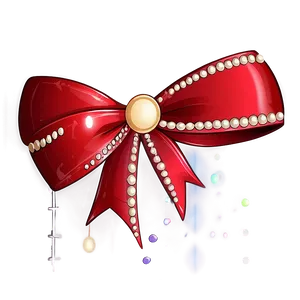 Embellished Red Bow Png 83 PNG image