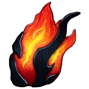 Ember Fire Overlay PNG 37