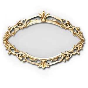 Embossed Gold Border Png 28 PNG image