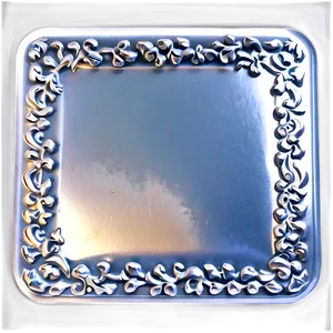 Embossed Metallic Plate PNG 06272024