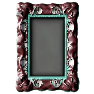 Embossed Picture Frame Png Qes75 PNG image