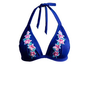 Embroidered Bikini Top PNG Lka