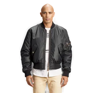 Embroidered Bomber Jacket PNG Mfm PNG