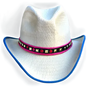 Embroidered Cowgirl Hat PNG 06132024