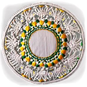 Embroidered Doily Detail PNG 94