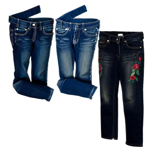 Embroidered Jean Png 46 PNG image