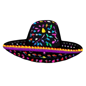 Embroidered Mexican Hat Png 71 PNG image