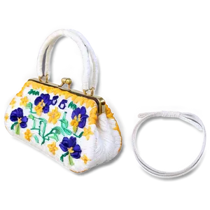 Embroidered Purse Png Mwl PNG image