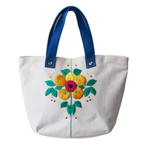 Embroidered Tote Bag Png Rtm17 PNG image