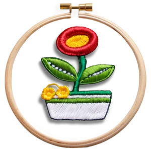 Embroidery Hoop Art PNG 06262024