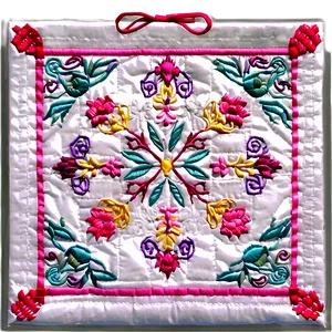 Embroidery Quilt Block PNG 06262024