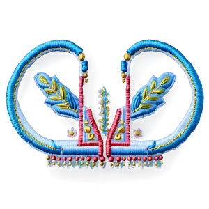 Embroidery Satin Stitch PNG Dox