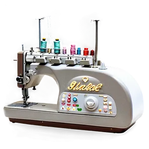 Embroidery Sewing Machine Png 06282024 PNG image