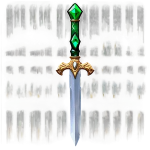 Emerald Dagger Png 38 PNG image