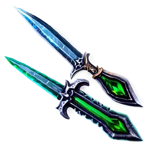 Emerald Dagger PNG Mkb36 PNG