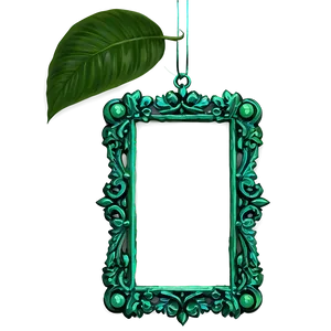 Emerald Green Frame PNG 06262024