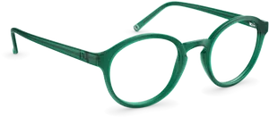 Emerald Round Glasses Product Showcase PNG image