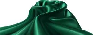 Emerald Satin Texture PNG image