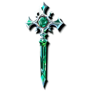 Emerald Scepter Png 06282024 PNG image