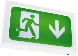 Emergency Exit Sign