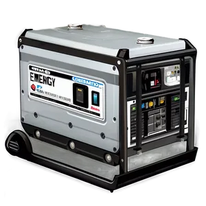 Emergency Generator Illustration PNG Sab PNG