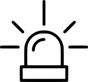 Emergency Siren Icon PNG image