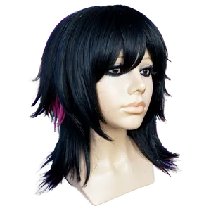 Emo Hair For Cosplay Png Cwf PNG image