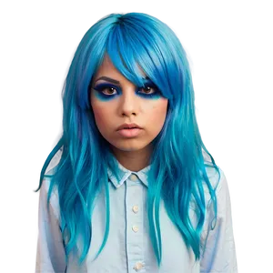Emo Hair For Halloween PNG 05252024 PNG